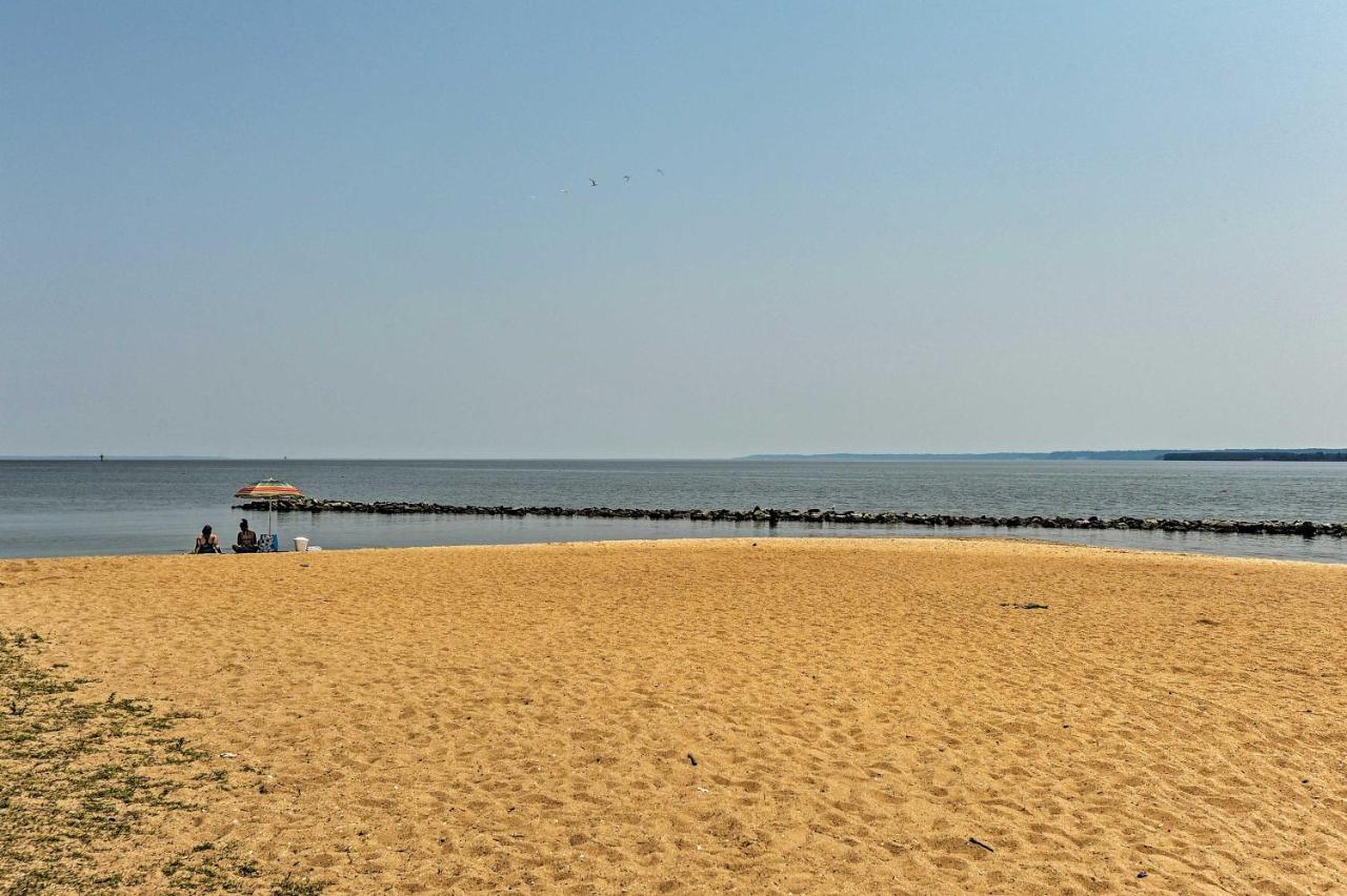 The Blue Crab Cottage - 3 Blocks From The Beach! Colonial Beach Extérieur photo